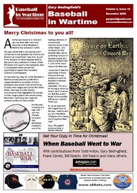 Baseball in Wartime Newsletter No 16