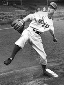 Max Macon with the Dodgers