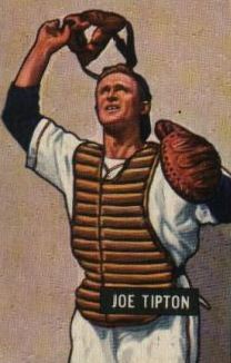 Joe Tipton 1950 Bowman #159 Philadelphia Athletics GD #1 Used